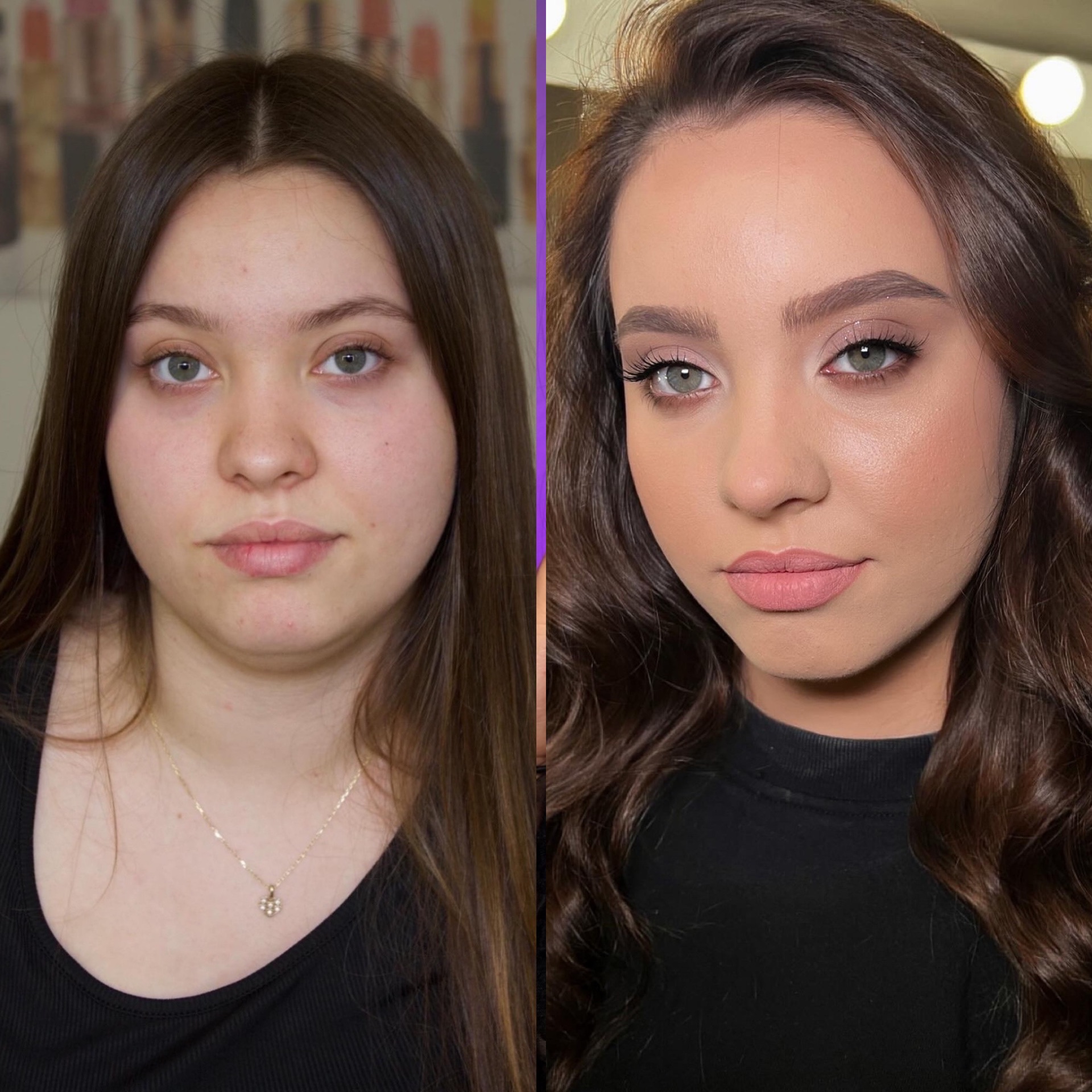 Transformare cursantă Kame Ly — înainte și după, exemplul 4