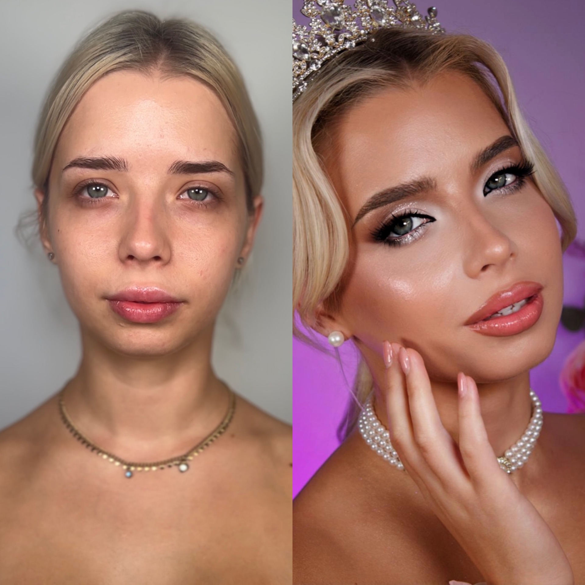 Transformare cursantă Kame Ly — înainte și după, exemplul 3